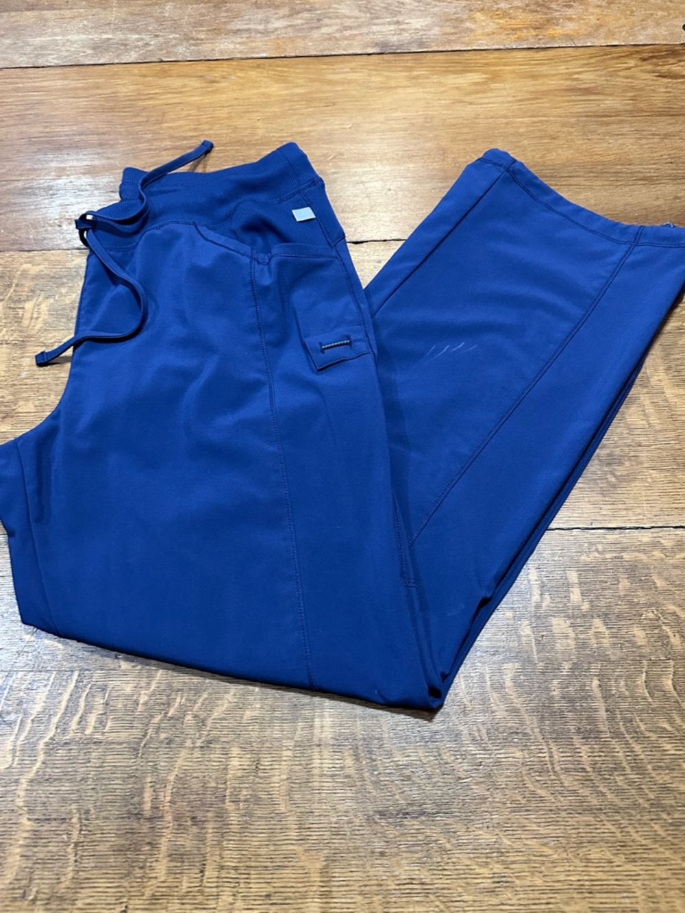 Cherokee Infinity scrub pants sz large navy‎ blue